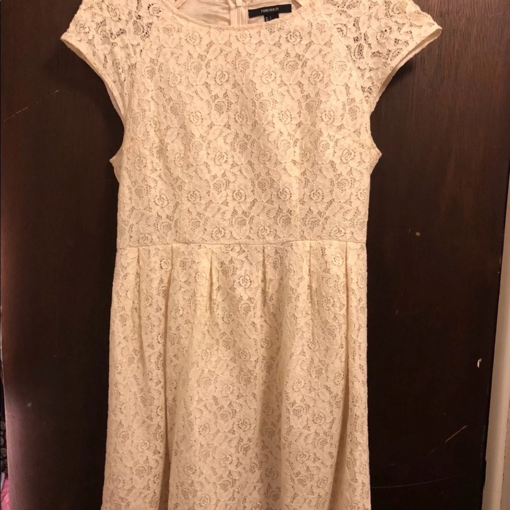 White Lace Dress